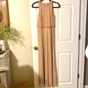 Size 4P Adrianna Papell sequin dress. Worn once as the mother of the bride.
